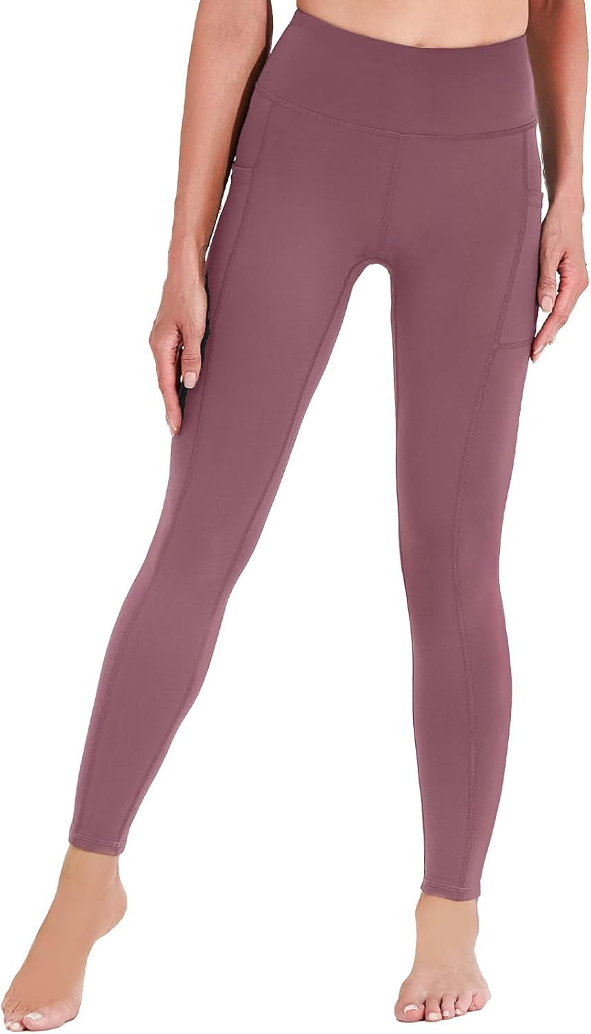 Yoga Pants for Women, High Waisted Leggings with Pockets, Tummy Control Non See through Workout Pants