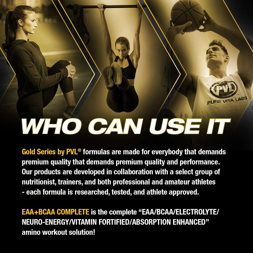 EAA BCAA COMPLETE | Pre, Intra or Post Workout – EAA/BCAA with L-Arginine, Amino Acid Supplement – Keto Friendly – (886 G, Tropical Punch)