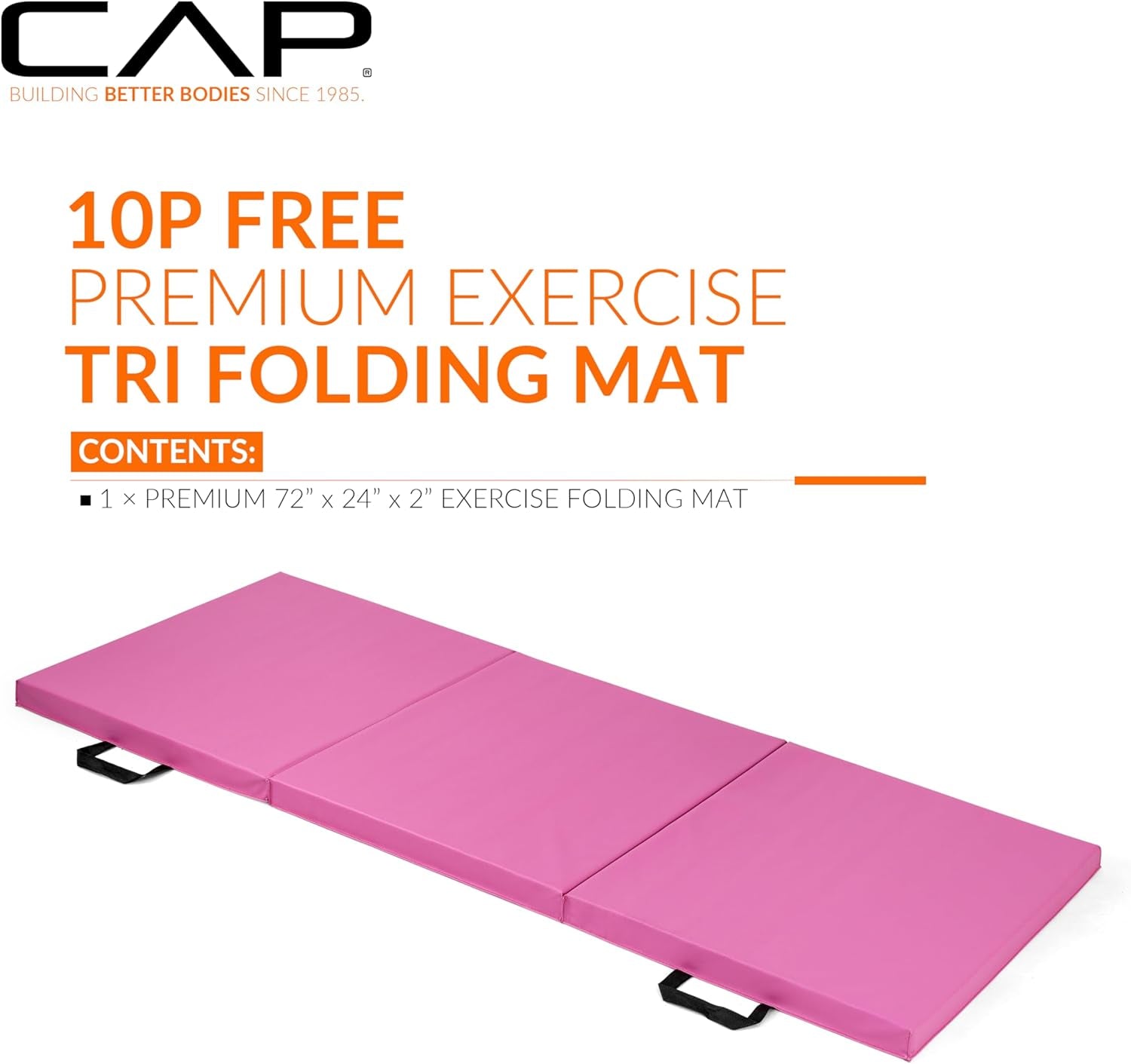 Folding Anti-Tear Exercise & Gymnastics Balance Mat – Multi-Purpose Fitness, Aerobics, & Training | Multiple Options
