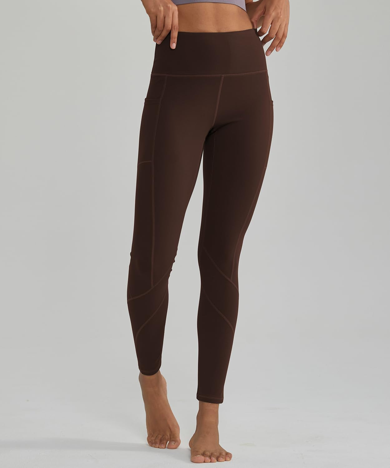 High Waisted Tummy Control Leggings for Women Yoga Pants with Pockets Workout Squat Proof Tights