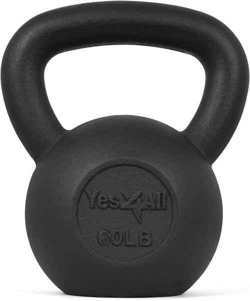 5-50 Lbs Cast Iron Kettlebell for Dumbbell Weights Exercises, Gym, Full Body Home Workout Equipment, Push Up, Grip and Strength Training