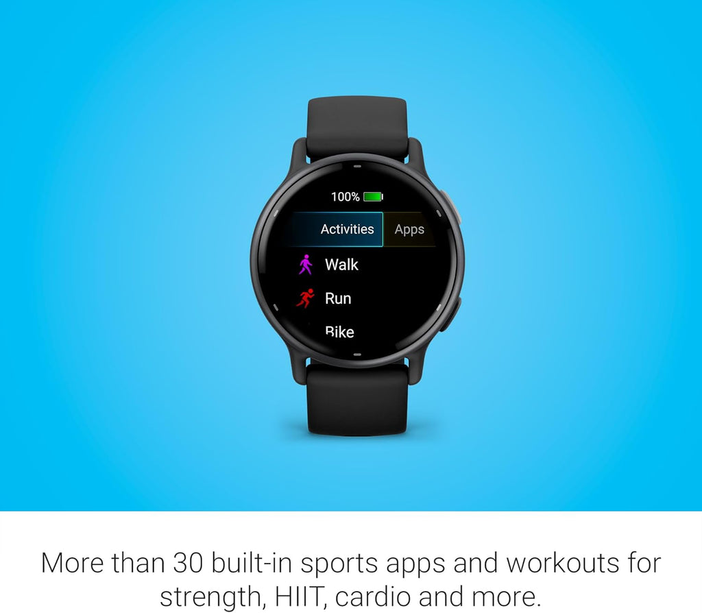 Vívoactive 5, Health and Fitness GPS Smartwatch, AMOLED Display, up to 11 Days of Battery, Black
