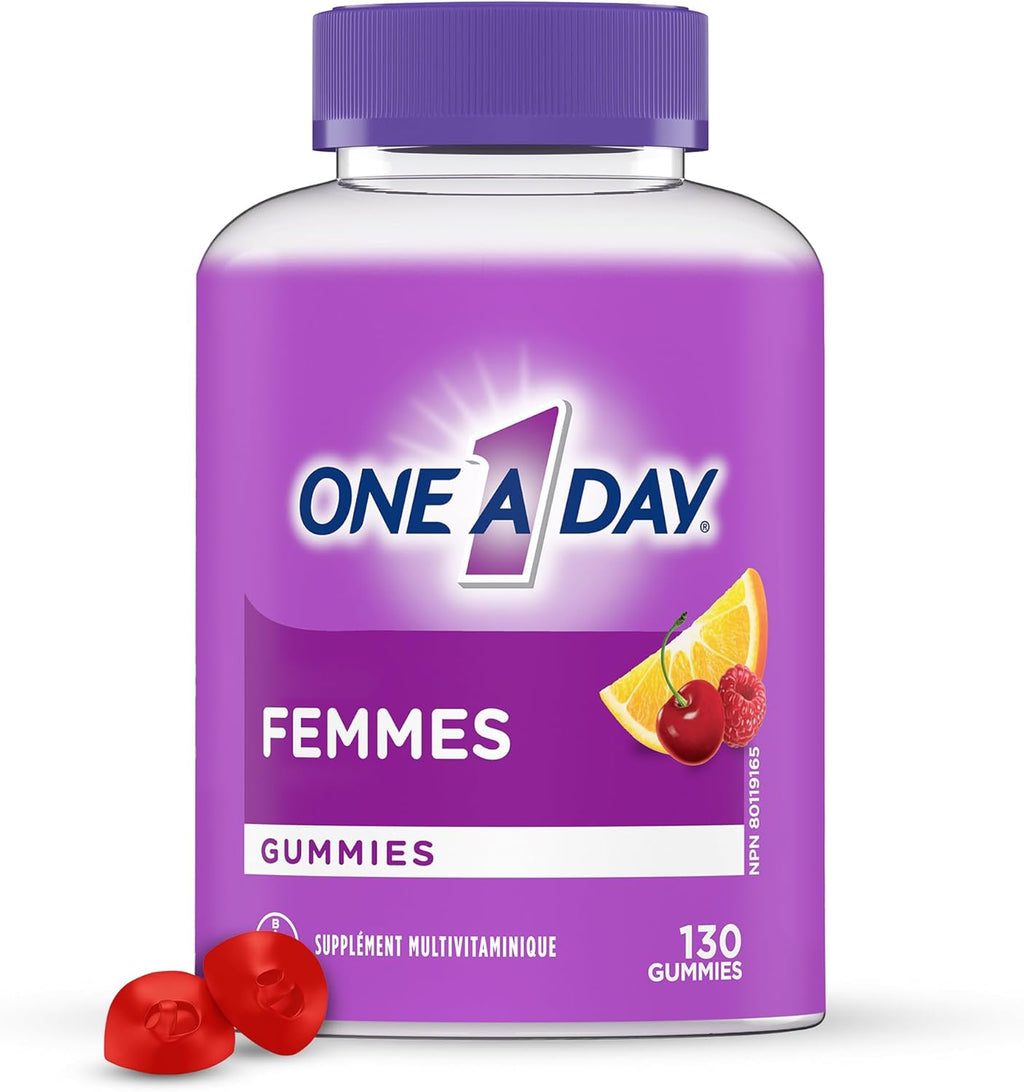 Women'S Multivitamin Gummies - Daily Gummy Vitamins for Women with Vitamins A, C, D and Zinc to Support Immune Function, Biotin for Healthy Hair, Skin and Nails, and More, 130 Gummies