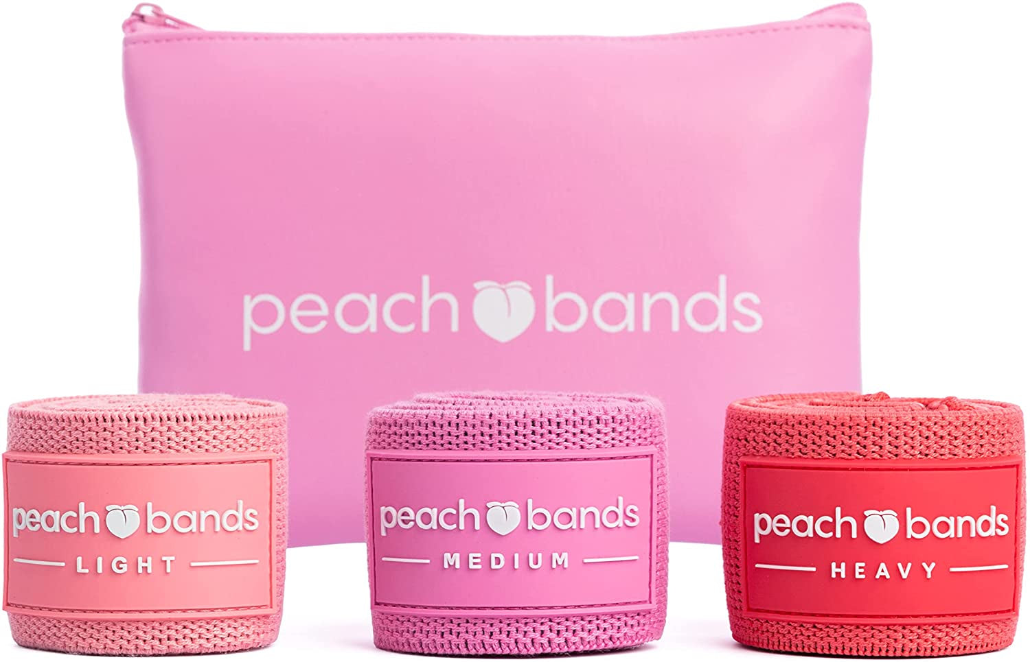 Hip Band Set - Fabric Booty Resistance Bands for Leg and Butt Workouts