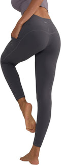 Leggings for Women with 3 Pockets Buttery Soft High Waisted Yoga Pants Non-See-Through Full-Length Tights