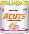 - AMINOCUTS (A:CUTS) - Weight-Management BCAA (L-Carnitine + Taurine + Green Coffee) - Pink Lemonade -Dye Free- 252 Gram - 36 Servings, 252-Gram